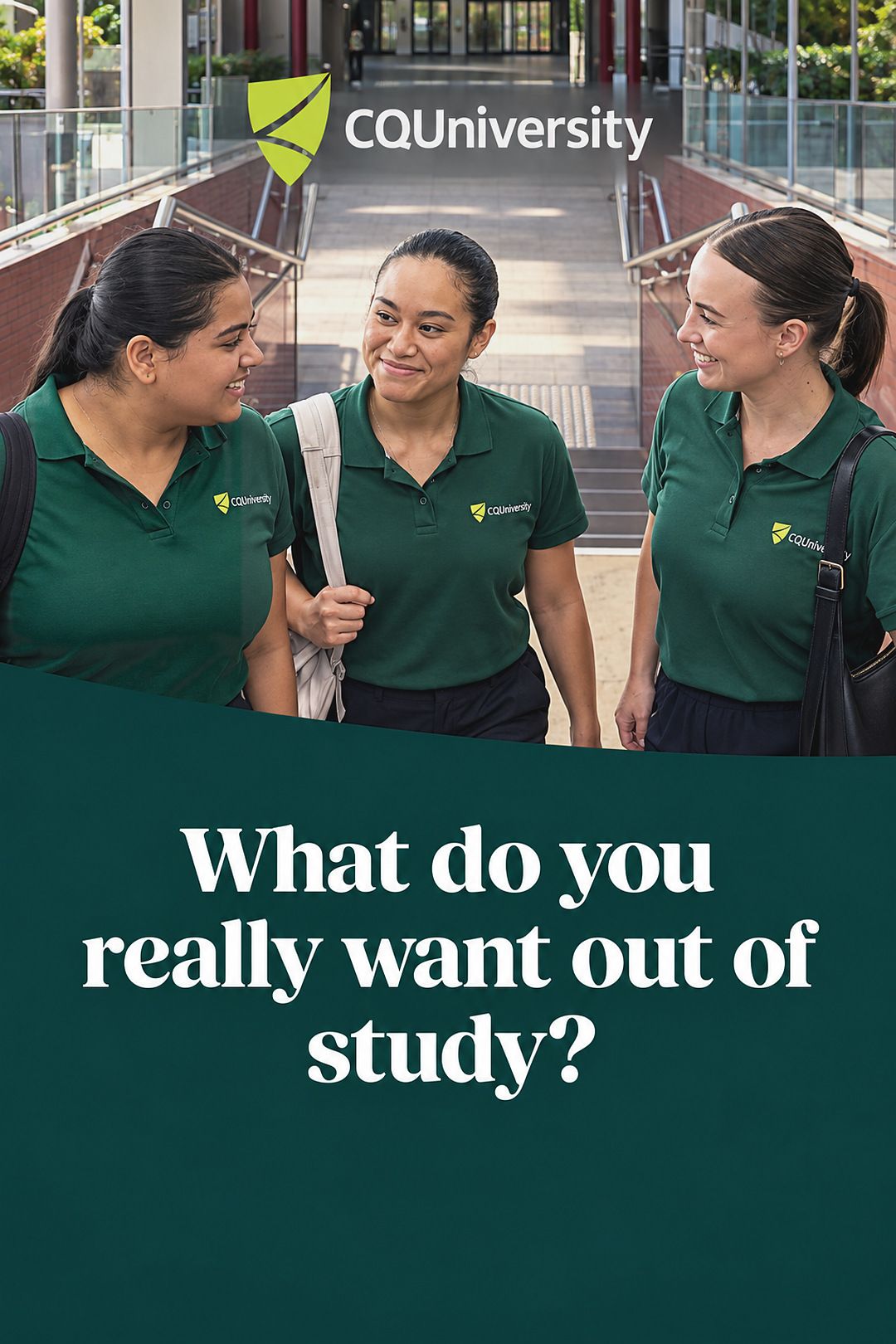 What do you really want out of study?